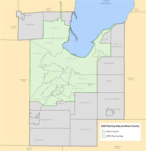 brown county wi zoning map.